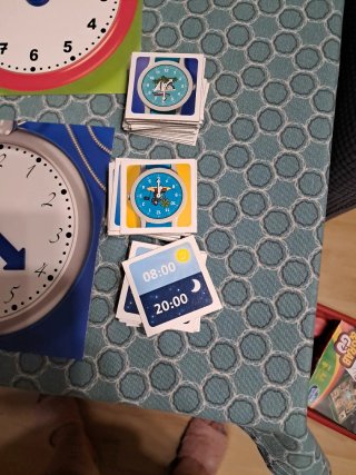Juego Aprender Horas L'orologio El reloj