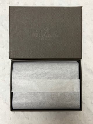 Cartera Tarjetero Piel Patek Philippe Marrón