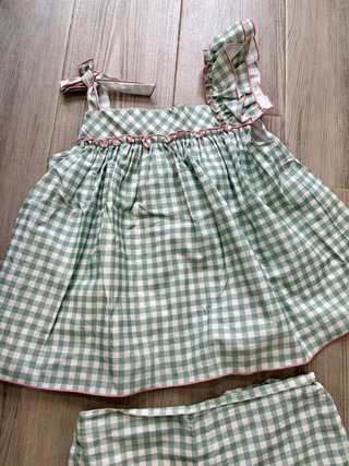 Conjunto Vichy Lolittos Talla 14