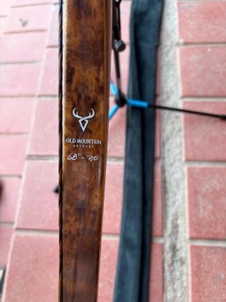 Old Mountain Longbow Carbon 68"