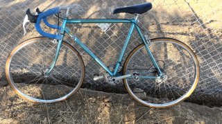Bicicleta de carreras vintage