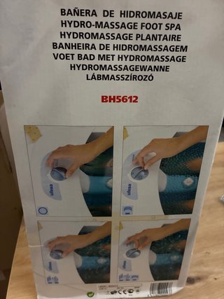 Bañera Hidromasaje Pies Ufesa BH5612