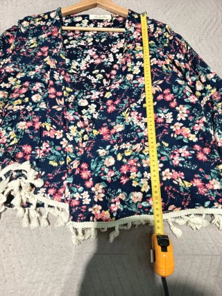 Cardigan EVAROSA floral talla única
