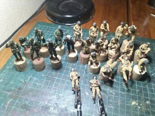 69 Soldados US y 3 Británicos 1/35