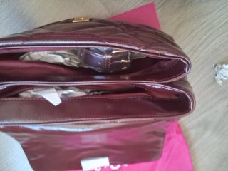 Bolso Acolchado Burdeos Blogger Nuevo
