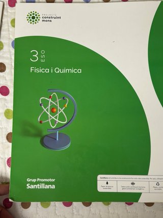 FISICA I QUIMICA 3 SEC CONSTRUINT MONS