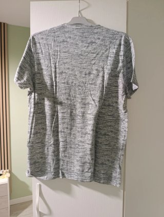 Camiseta Hollister Gris Logo Nadador