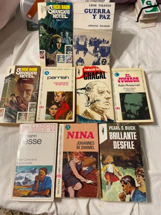 Lote de libros antiguos