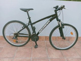 Bicicleta Rockrider Negra