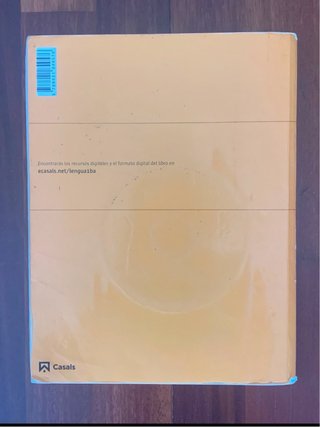 Libro Lengua castellana 1 Bachiller Casals