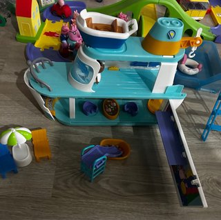 Lote Peppa Pig: Ciudad, Crucero, Casa y más