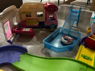 Lote Peppa Pig: Ciudad, Crucero, Casa y más