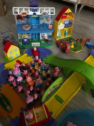 Lote Peppa Pig: Ciudad, Crucero, Casa y más