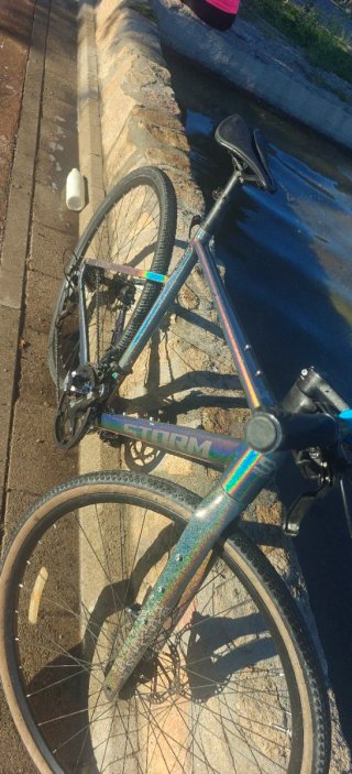 Bicicleta de m Gravel stroom