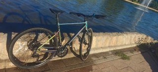 Bicicleta de m Gravel stroom