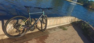 Bicicleta de m Gravel stroom