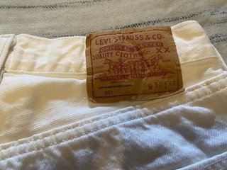 Pantalón Levis Blanco