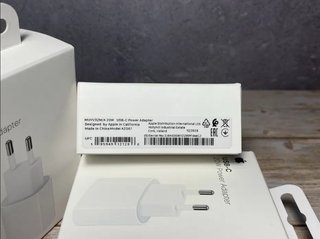 Cargador Apple USB-C 20W Carga Rápida