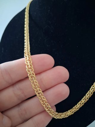 Colgante bisutería oro laminado