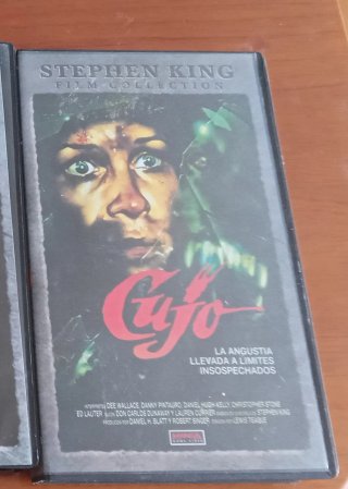 Película Cujo VHS Stephen King Terror Español
