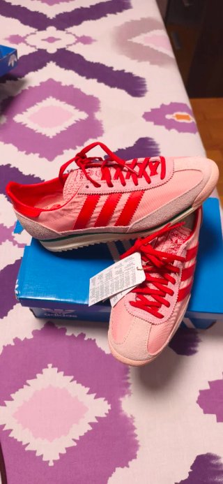 Zapatillas Adidas Mujer Rosa y Rojo Núm 39 1/3
