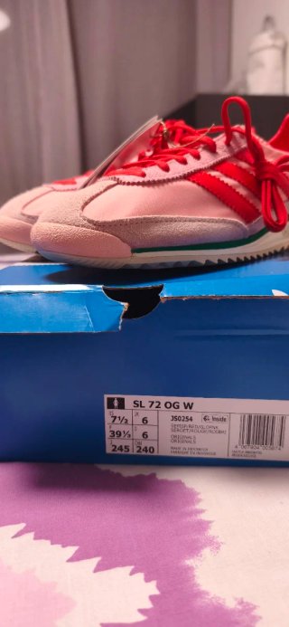 Zapatillas Adidas Mujer Rosa y Rojo Núm 39 1/3