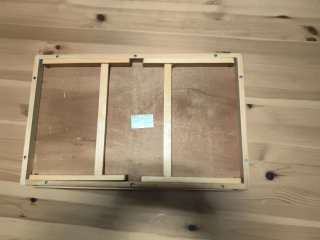 Mesita bandeja portátil de madera