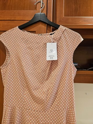 Vestido midi de lunares / Estilo vintage - Nuevo