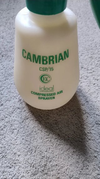 Spruzzatore ad aria Cambrian CSP/15