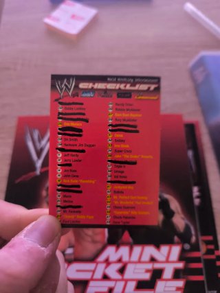 Mini Pocket File WWE