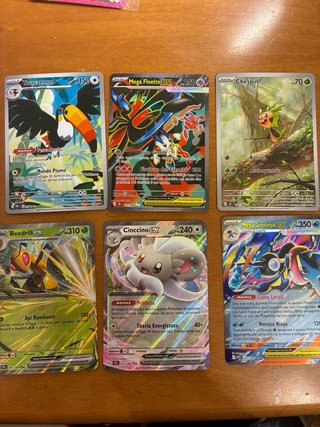 Carte Pokémon Toucannon, Chespin, Beedrill EX