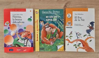 Libros infantiles en catalán para 7 - 8 años.