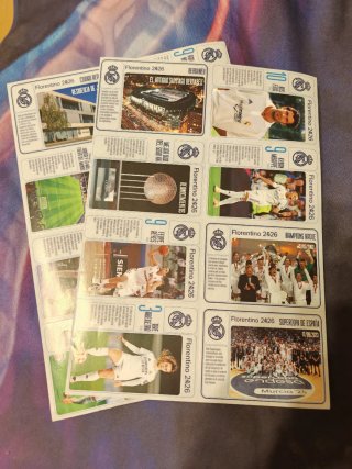 Álbum de cromos Florentino Pérez 2026