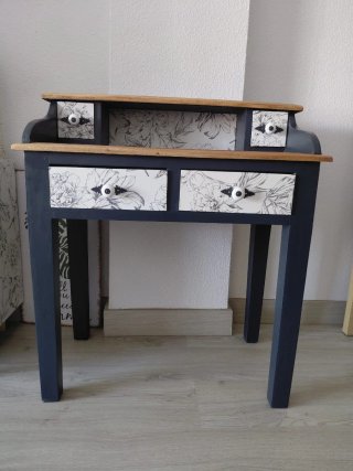 Mueble de entrada madera