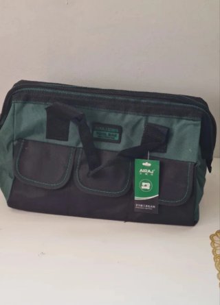 Bolso de herramientas AIRAJ verde y negro