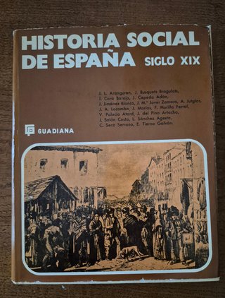 Historia social de España Siglo XIX
