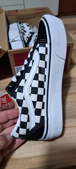 Scarpe Vans Platform Checkerboard