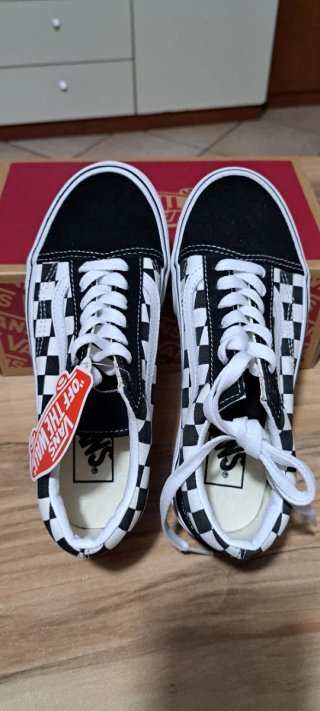 Scarpe Vans Platform Checkerboard