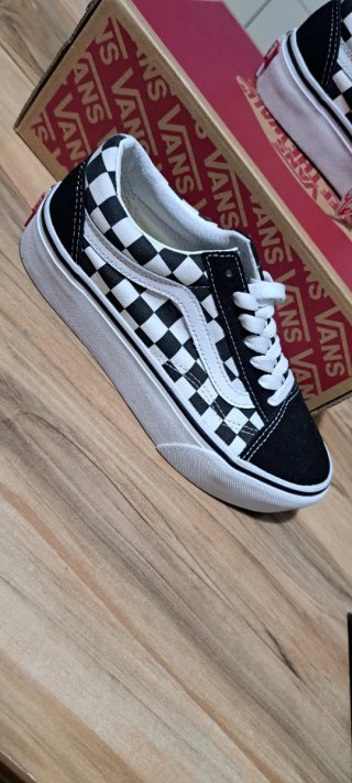 Scarpe Vans Platform Checkerboard