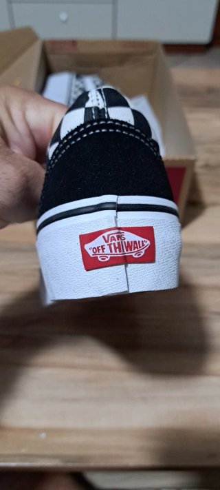 Scarpe Vans Platform Checkerboard
