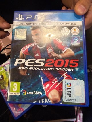 Juego PS4 PES 2015 Pro Evolution Soccer