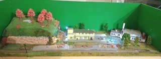Diorama en escala H0