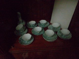 Juego de café Sargadelos porcelana
