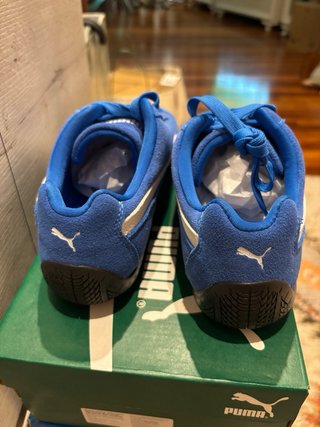 Zapatillas Puma Speedcat Azul y Blanco