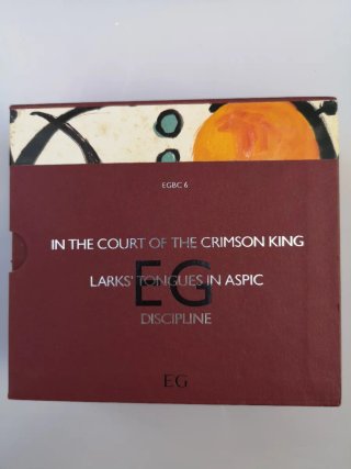 KING CRIMSON  1989 EG Records BOX CD 4CD. NUEVA
