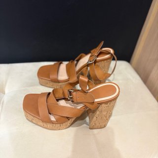 Sandalias Stradivarius Marrón Talla 36