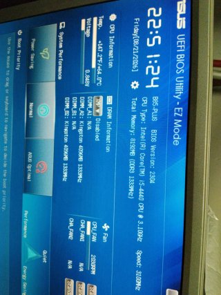 Placa Base ASUS i5 4440 8GB RAM