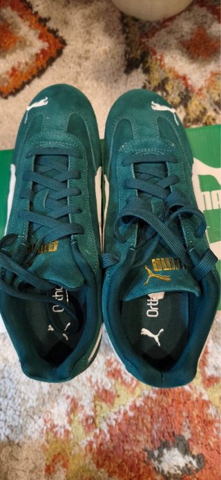 Zapatillas Puma Speedcat Verde/Beige