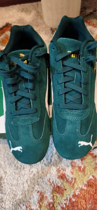 Zapatillas Puma Speedcat Verde/Beige
