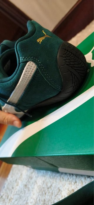 Zapatillas Puma Speedcat Verde/Beige